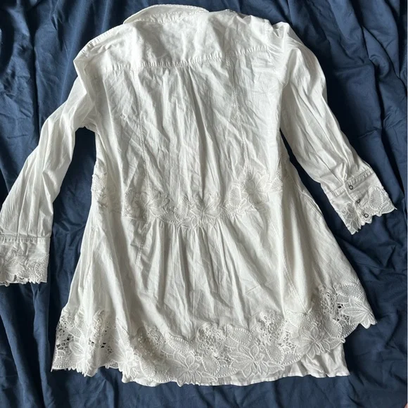 Free People White Constance Dress - Picture 8 of 12